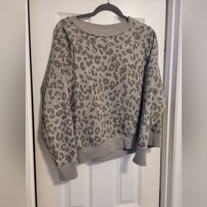 Old Navy, Leopard Sweatshirt